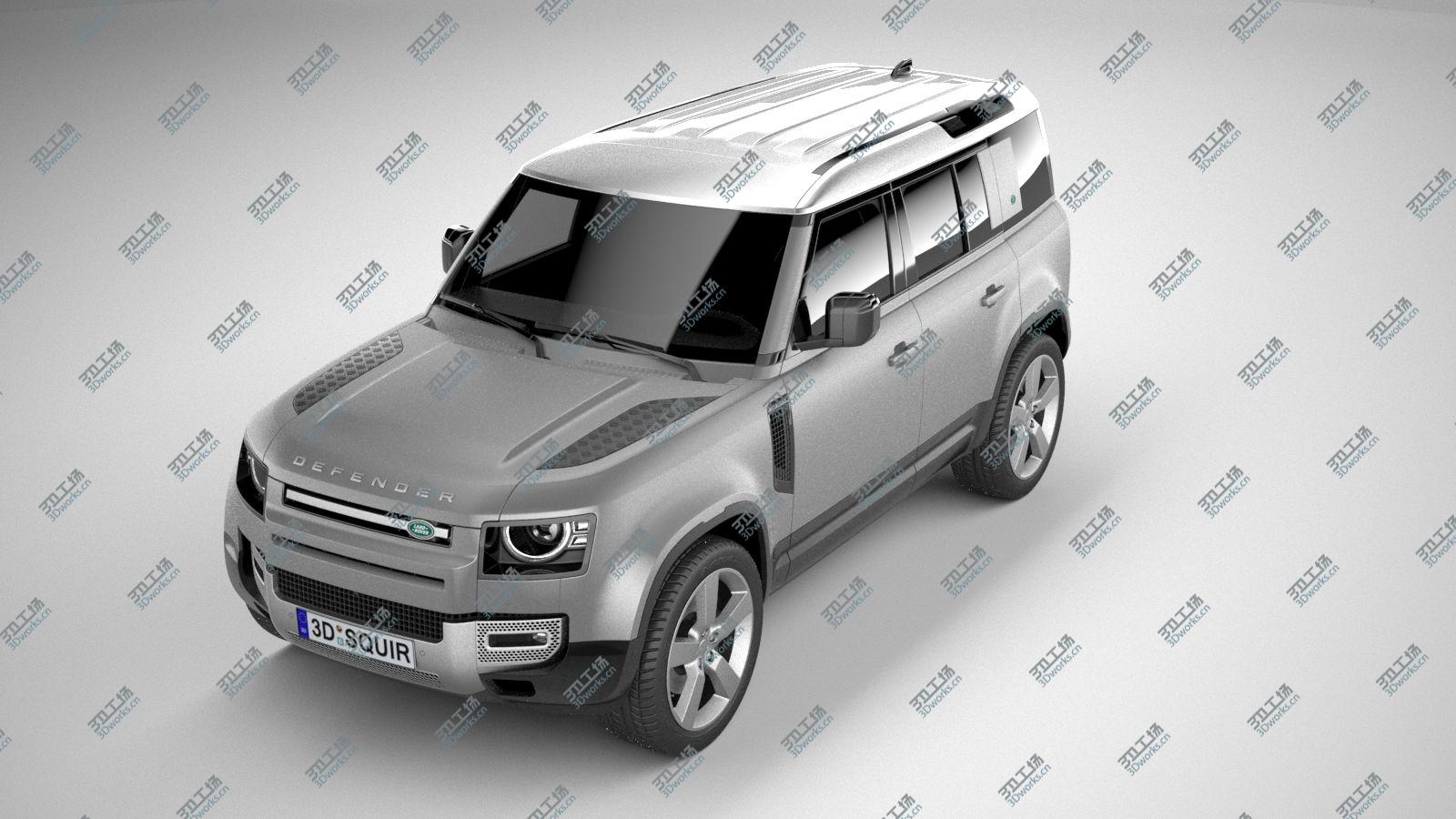 images/goods_img/20210313/Land Rover Defender 110 2020 3D model/2.jpg